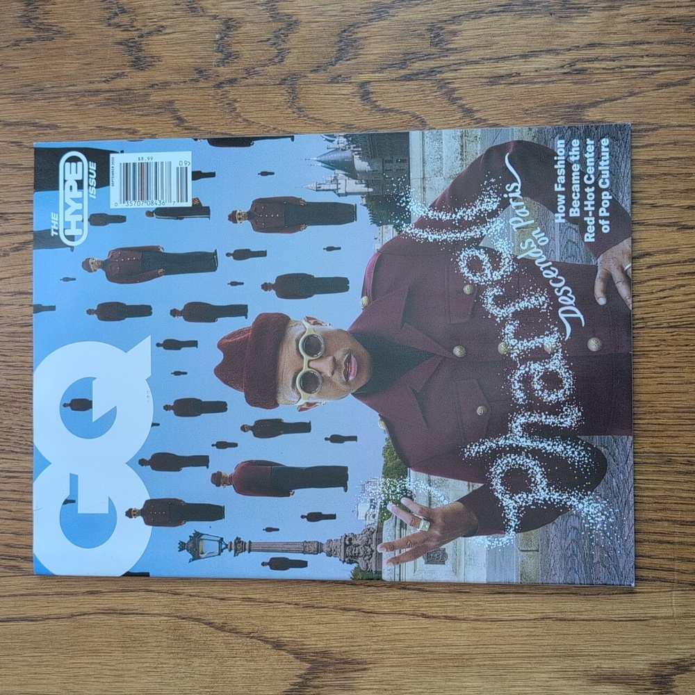 GQ Magazine The Hype Issue Pharrell Descends On Paris September 2023 US Edition